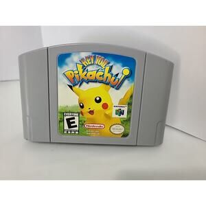 Hey You, Pikachu N64 Nintendo 64 Authentic OEM.